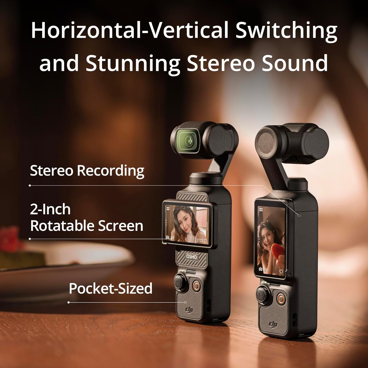 DJI Osmo Pocket 3 Creator Combo, Vlogging Cameras with 1'' CMOS, 4K/120fps Vlog Camera, 3-Axis Stabilization, Face/Object Tracking, Mic Included for Clear Sound, Digital Vlogging Camera for YouTube - Image 5