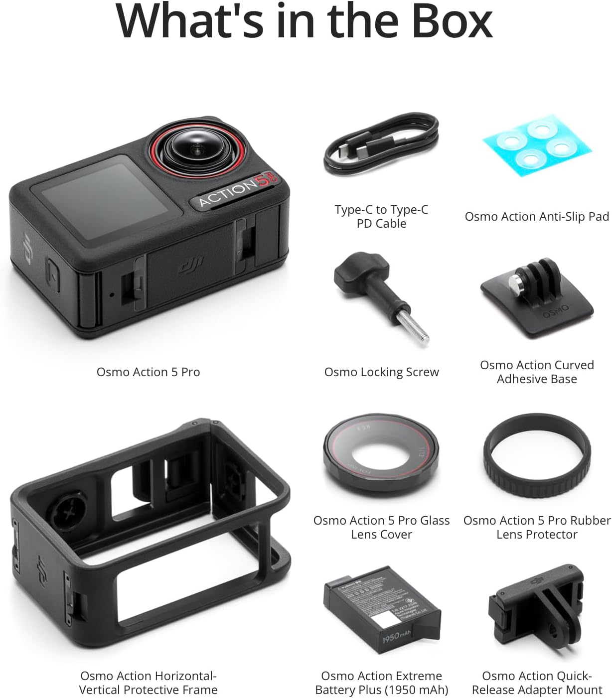 DJI Osmo Action 5 Pro Standard Combo, Waterproof Action Camera with 1/1.3" Sensor, 4K/120fps Video, Subject Tracking, Stabilization, Dual OLED Touchscreens, Action Camera 4K Ideal for Sports, Vlog - Image 6