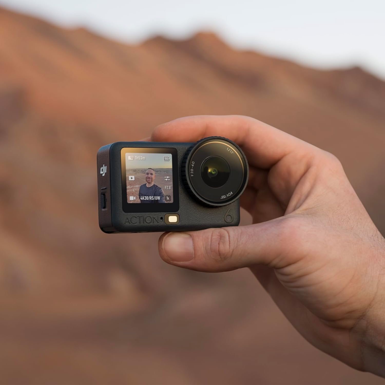 DJI Osmo Action 6 Essential Combo, Action Camera with 1/1.1″ Square Sensor, Variable Aperture of f/2.0–f/4.0, Cold-Resistant, 4hrs Battery, Action Camera 4K Ideal for Daily Use - Image 11