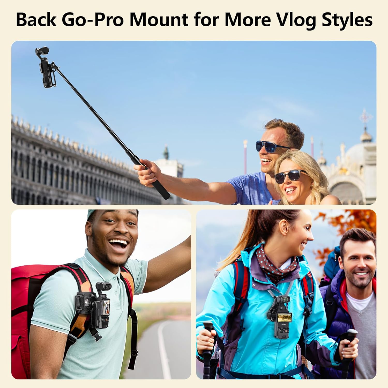 Magnetic Mount Stand Compatible with DJI Osmo Pocket 3, Upgraded Pocket3 Accessories Adapter Clamp Magnet Suction Case Holder on Desktop, Vertical Surface, 180° Adjustable Handle, Black - Image 6